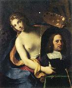 Giovanni Domenico Cerrini Allegory of Painting. oil